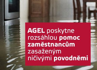 AGEL poskytne rozsáhlou pomoc zaměstnancům zasaženým ničivými povodněmi